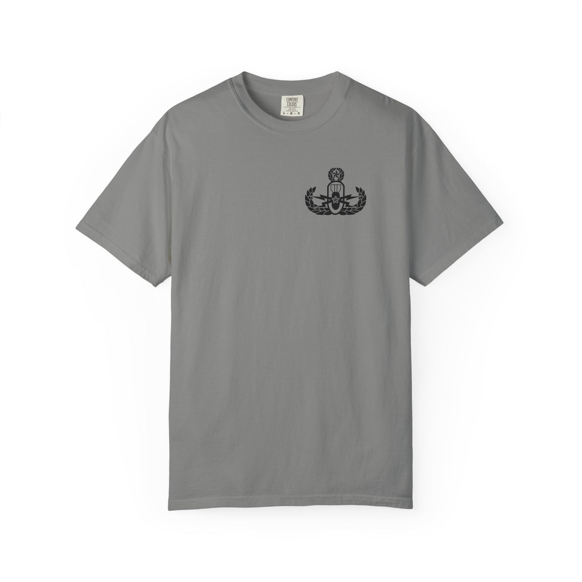 EOD Military Athlete T-Shirt — Vintage Anchor Emblem Front, 'MILITARY ATHLETE' Back