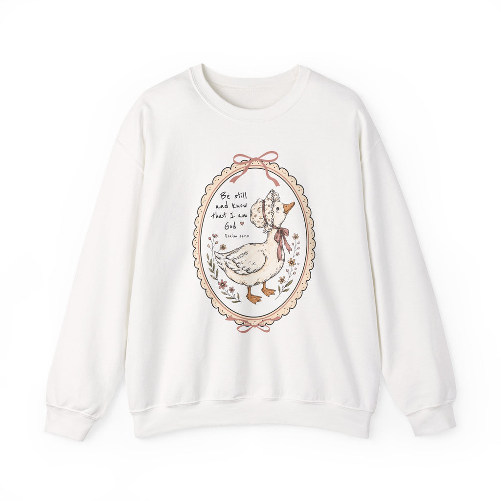 Be Still and Know That I Am God Crewneck Sweatshirt