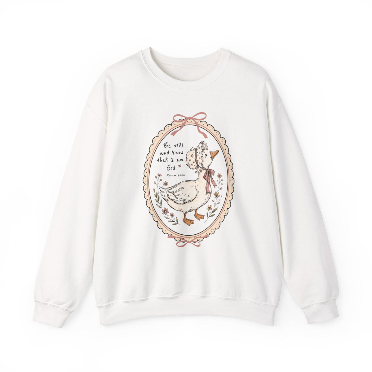 Be Still and Know That I Am God Crewneck Sweatshirt