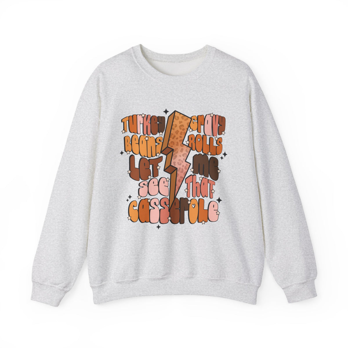 Thankful, Grateful, Blessed Thanksgiving Crewneck Sweatshirt