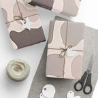 Neutral Camouflage Wrapping Paper