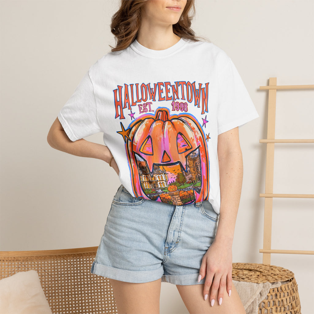 Halloween Town Vintage Pumpkin T-Shirt