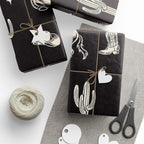 Western Cowboy Wrapping Paper