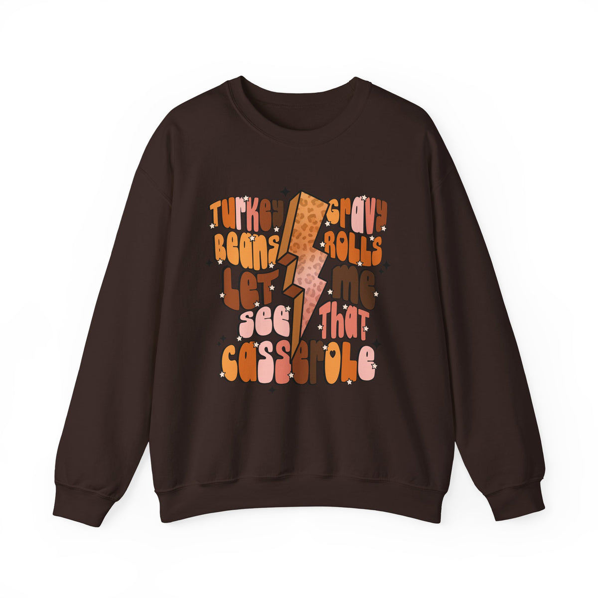 Thankful, Grateful, Blessed Thanksgiving Crewneck Sweatshirt