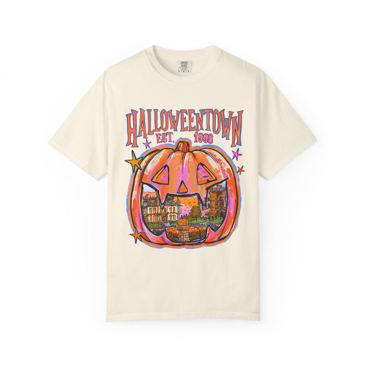 Halloween Town Vintage Pumpkin T-Shirt