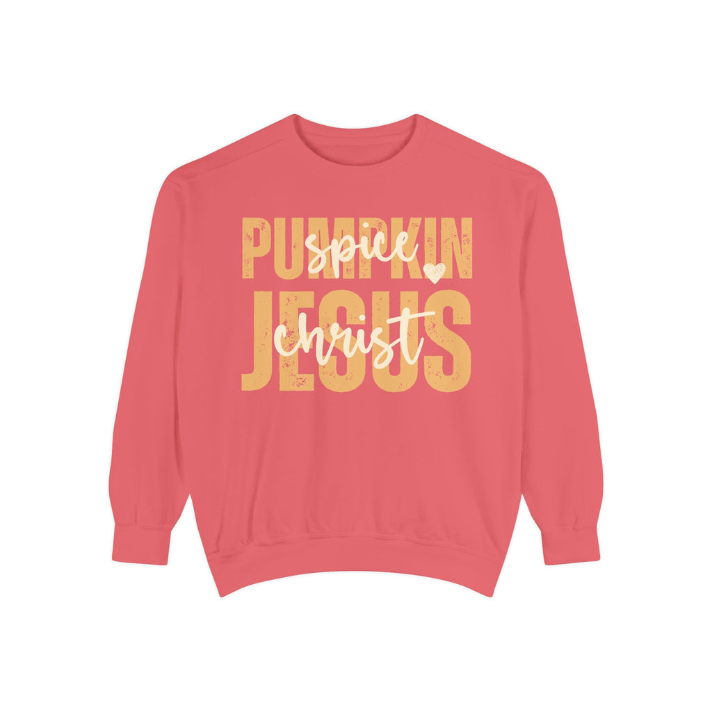 Christian Sweatshirt — Pumpkin Spice Jesus Christ Graphic Pullover