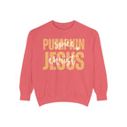 Christian Sweatshirt — Pumpkin Spice Jesus Christ Graphic Pullover