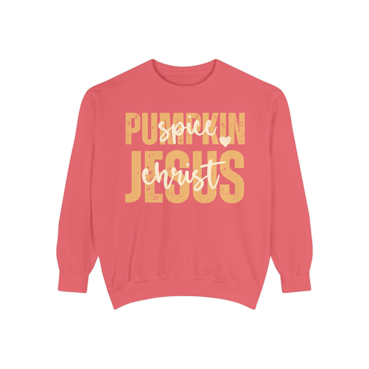 Christian Sweatshirt — Pumpkin Spice Jesus Christ Graphic Pullover
