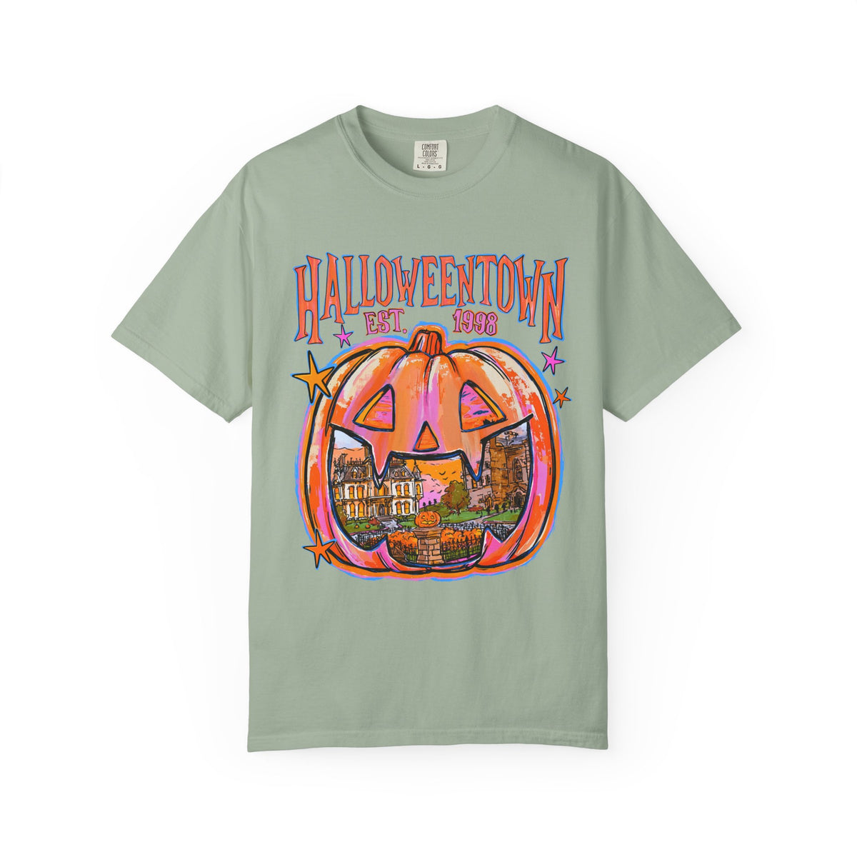 Halloween Town Vintage Pumpkin T-Shirt